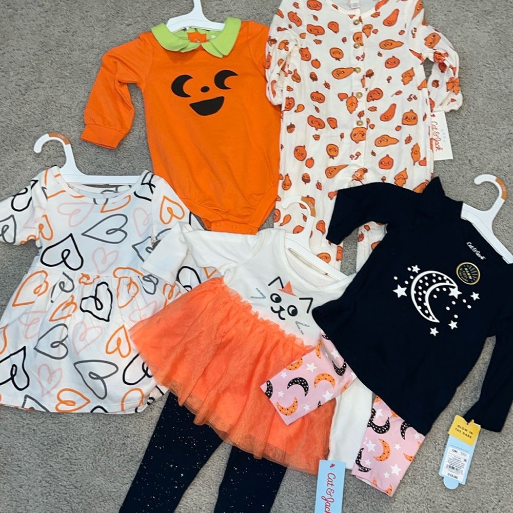 Cat & Jack Halloween Lot Size 12 Month